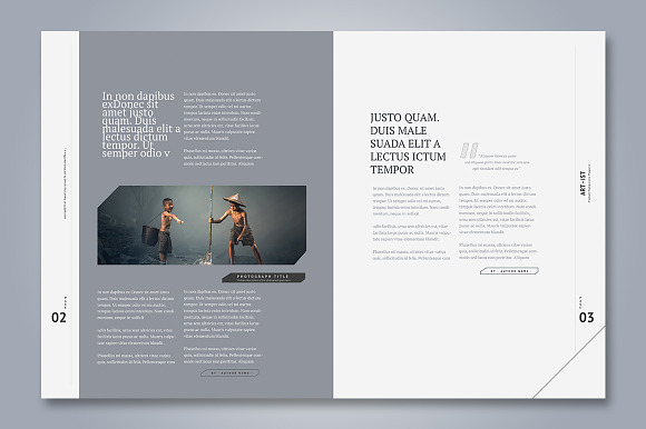 Art-Ist Magazine Template vol.26 in Magazine Templates - product preview 13