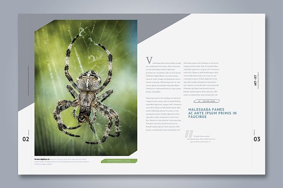 Art-Ist Magazine Template vol.26 in Magazine Templates - product preview 16