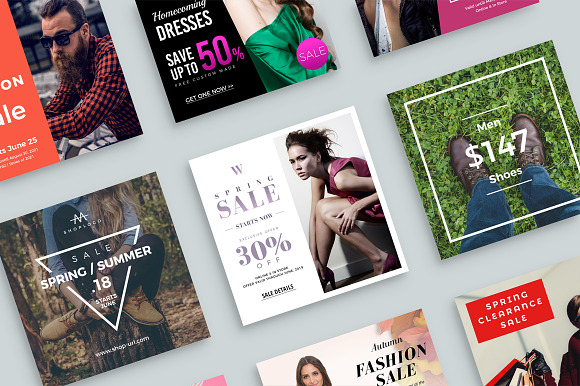 42 Fashion Instagram Banners in Instagram Templates - product preview 3