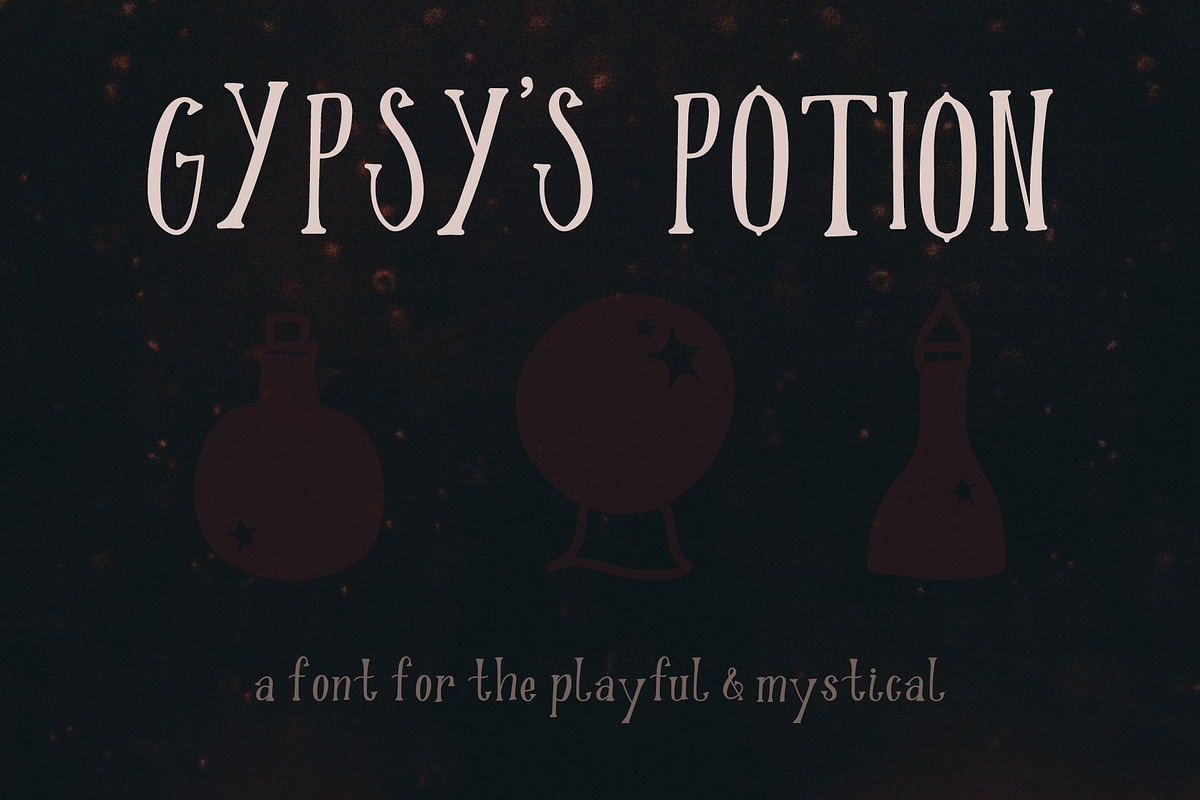 Gypsy's Potion Font in Fonts - product preview 8