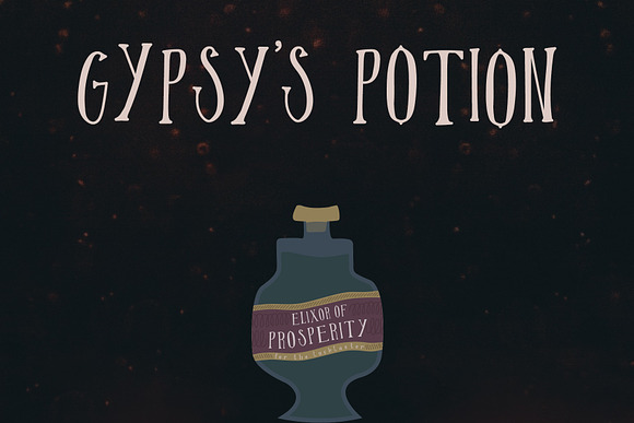 Gypsy's Potion Font in Fonts - product preview 2