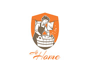 At Home Laundry Logo
