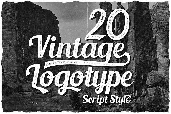 20 Vintage Logotype #3 in Logo Templates - product preview 2