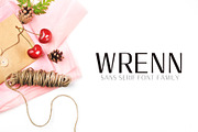Wrenn Sans Serif 6 Font Family