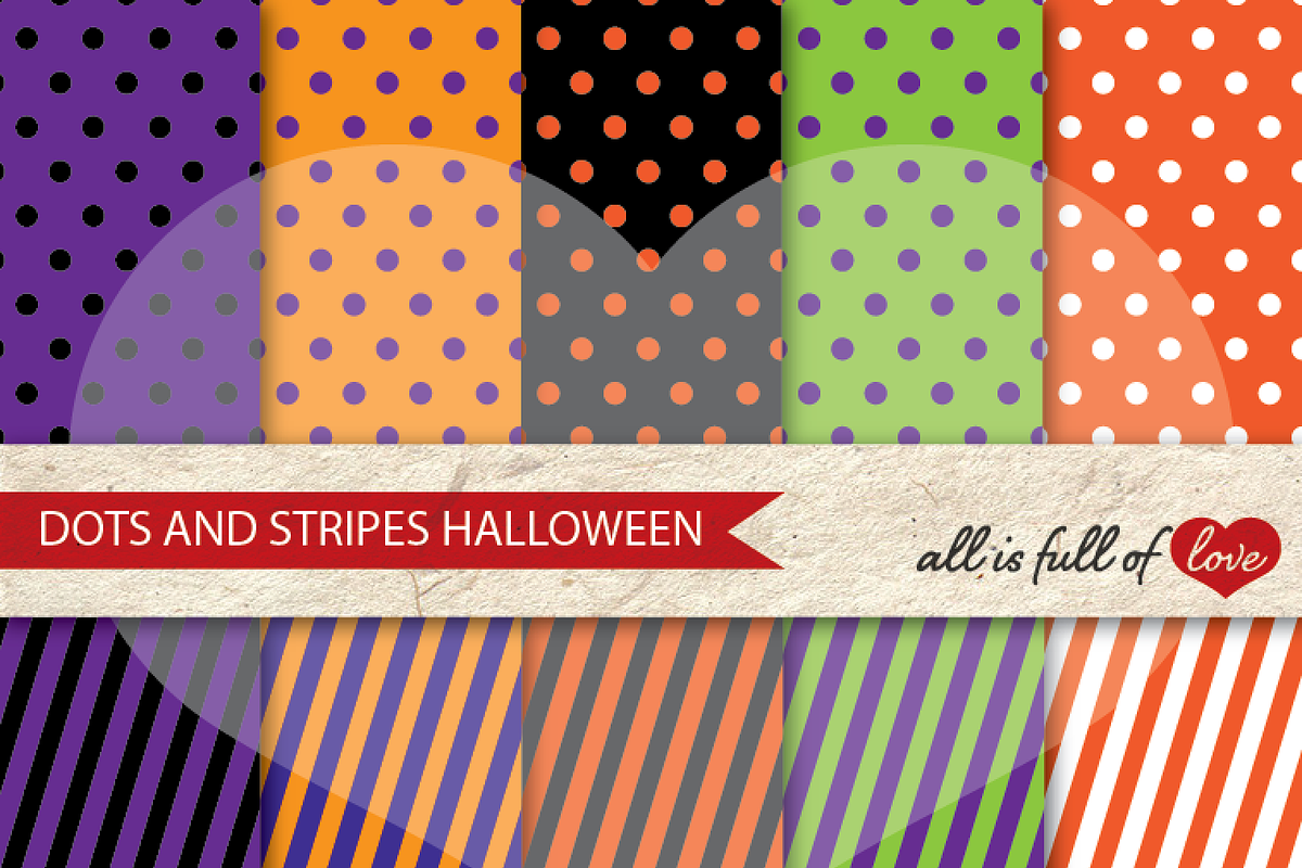 Halloween Background Patterns in Patterns - product preview 8