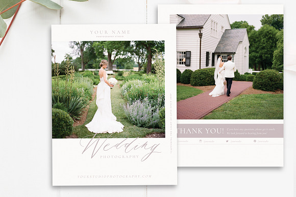 14-Page Wedding Photography Magazine in Magazine Templates - product preview 3