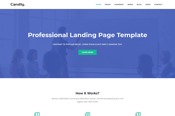 Candlly - Multipurpose Template in Bootstrap Themes - product preview 2