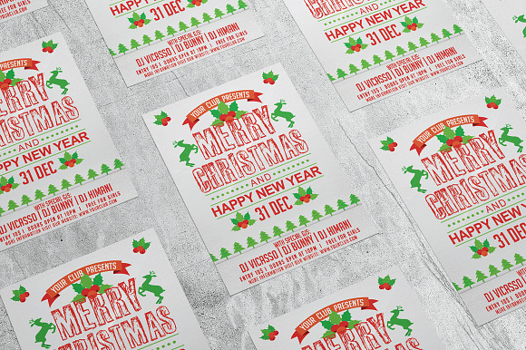 Merry Christmas 1 in Flyer Templates - product preview 1