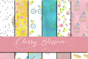 Cherry Blossom Digital Paper