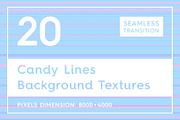 20 Candy Lines Background Textures