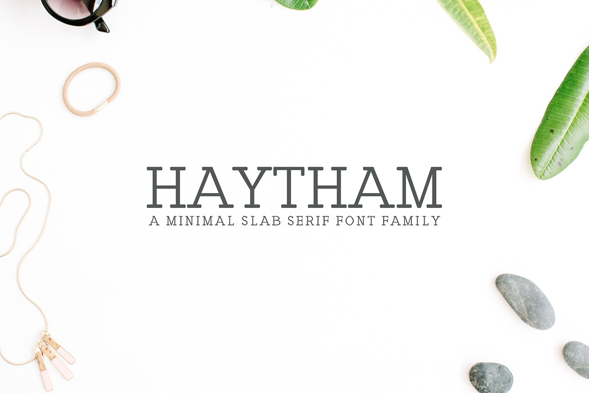 Haytham Slab Serif Fonts Packs in Slab Serif Fonts - product preview 8