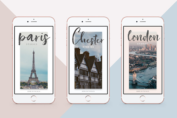 Travel Instagram Stories - Europe 1 in Instagram Templates - product preview 6