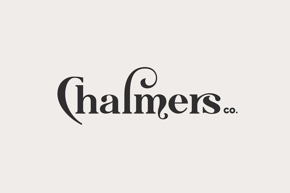 Chalmers Type in Serif Fonts - product preview 8