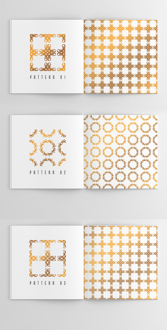 11 Tileable Luxury Patterns in Photoshop Shapes - product preview 1