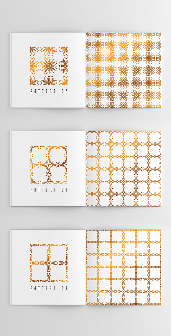 11 Tileable Luxury Patterns in Photoshop Shapes - product preview 3
