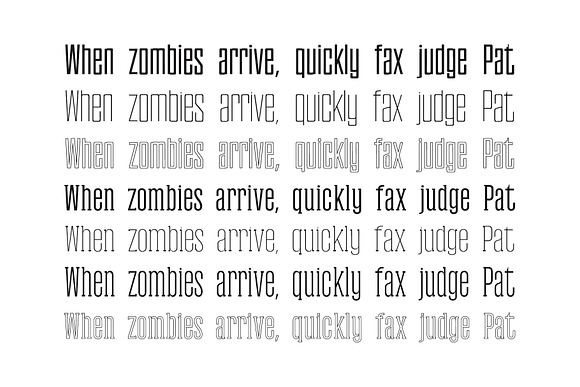 Gayora Slab Serif | Duo Font in Slab Serif Fonts - product preview 7