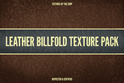 Leather billfold texture pack