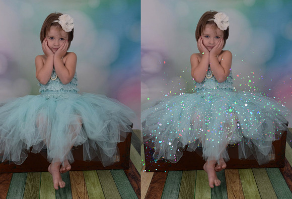 30 Magic Glitter EFFECT Overlays in Photoshop Layer Styles - product preview 1