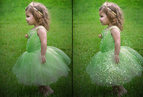 30 Magic Glitter EFFECT Overlays in Photoshop Layer Styles - product preview 4