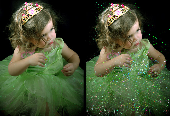 30 Magic Glitter EFFECT Overlays in Photoshop Layer Styles - product preview 5