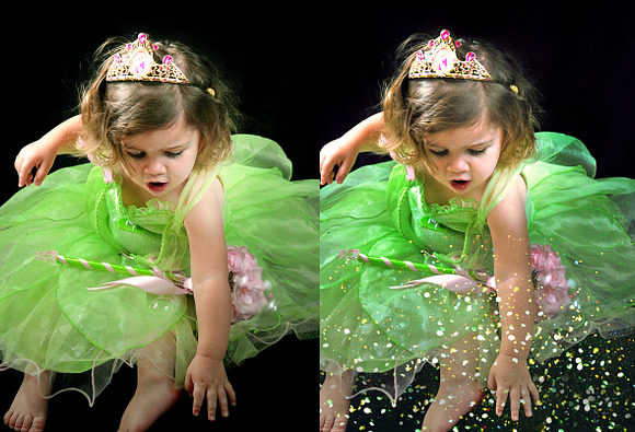30 Magic Glitter EFFECT Overlays in Photoshop Layer Styles - product preview 6