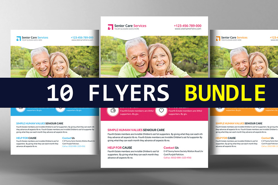 5 Business Flyer Bundle in Flyer Templates - product preview 8
