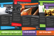 Corporate Flyer Template A5