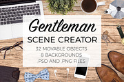 Gentleman Scene Creator Top View