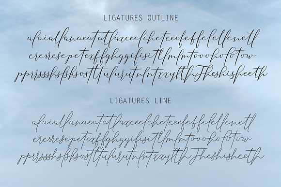 Selvia Font Duo in Script Fonts - product preview 3
