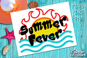 Summer Fever SVG/DXF/PNG