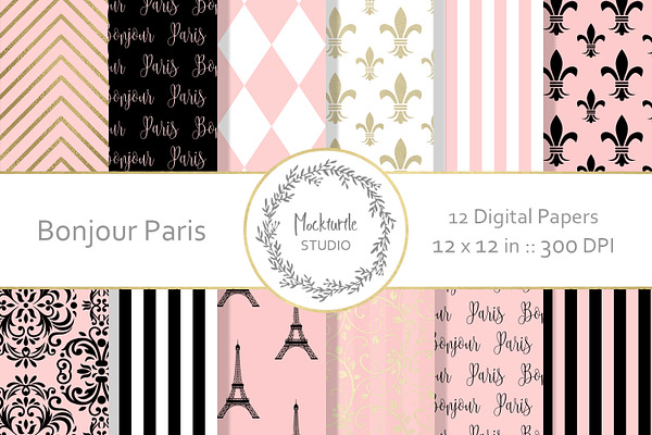 French digital paper