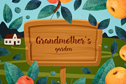 Grandmother's Garden. Pattern