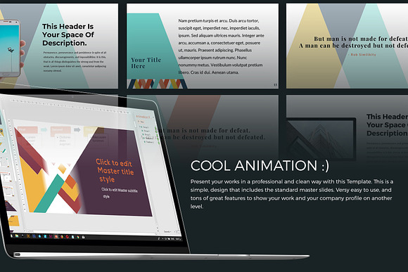 Mint Presentation in PowerPoint Templates - product preview 4