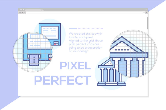 Pixel Perfect Color Icons Bundle in Navigation Icons - product preview 1