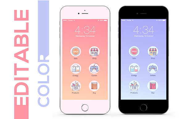 Pixel Perfect Color Icons Bundle in Navigation Icons - product preview 3