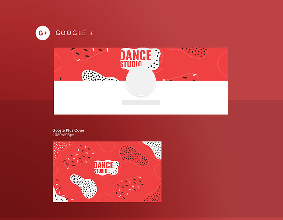 Social Media Pack | Dance Studio in Social Media Templates - product preview 1