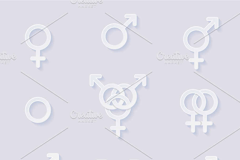 Set of sexuality icons in Graphics - product preview 8