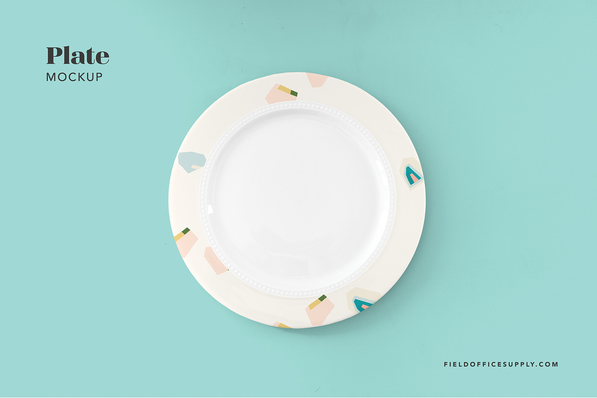 Plate Mockup in Product Mockups - product preview 8
