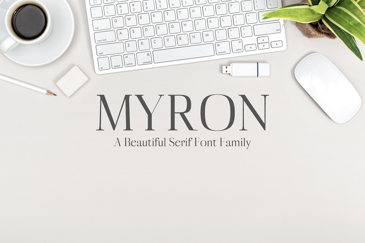 Myron Serif Fonts Family Pack in Serif Fonts - product preview 8