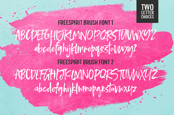 Freespirit Brush Fonts in Brush Fonts - product preview 13