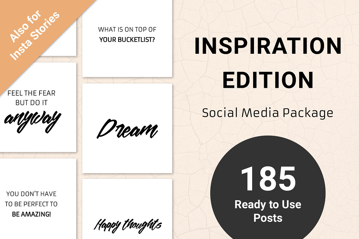 Inspiration Edition - Social Media in Instagram Templates - product preview 8