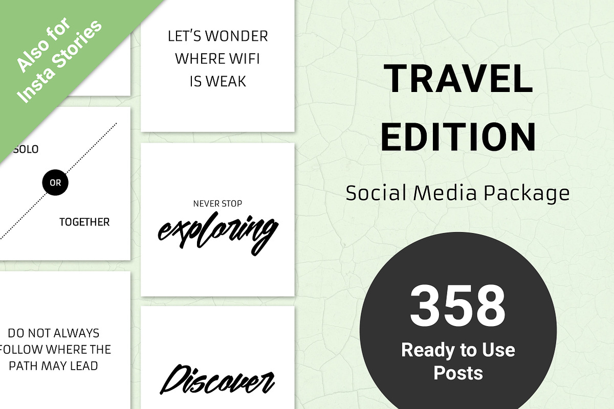 Travel Edition - Social Media in Instagram Templates - product preview 8