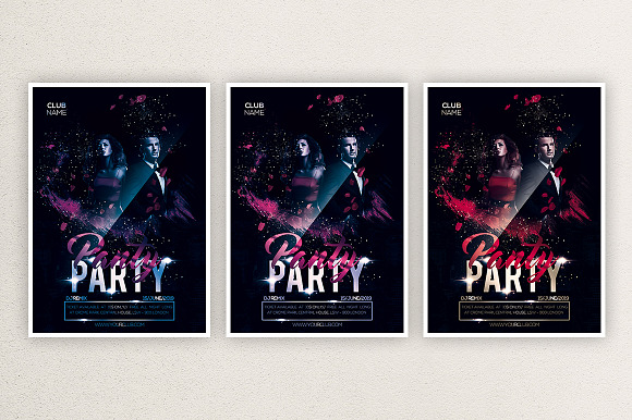 Party Flyer Design in Flyer Templates - product preview 2