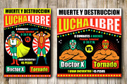 Lucha Libre Vintage Set (6)
