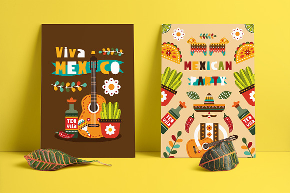 Viva Mexico - Mexican folk kit in Illustrations - product preview 5