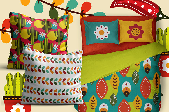 Viva Mexico - Mexican folk kit in Illustrations - product preview 7