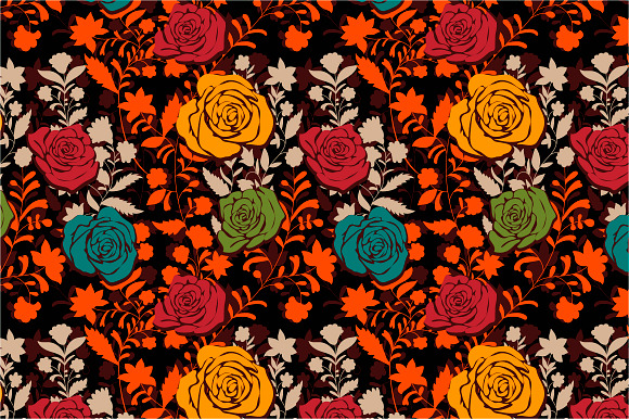 7 Roses Patterns in Patterns - product preview 6