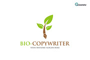 Bio-Copywriter Logo Template