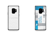 Galaxy S9 2d Flexi Clear Case Mockup