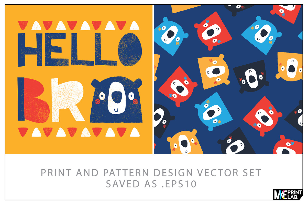 PRINT AND PATTERN VECTOR DESIGN in Illustrations - product preview 8